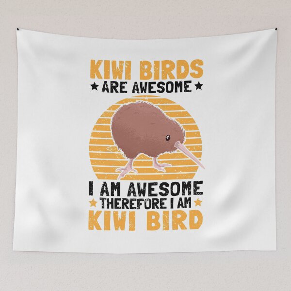 Item preview, Kiwi bird fantastic snipe bouquet New Zealand designed and sold by madgrfx.