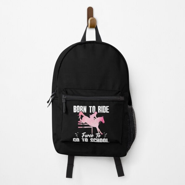 Item preview, Born Ride Horse Forced To Go To School Funny Racing designed and sold by Dressed For Duty.