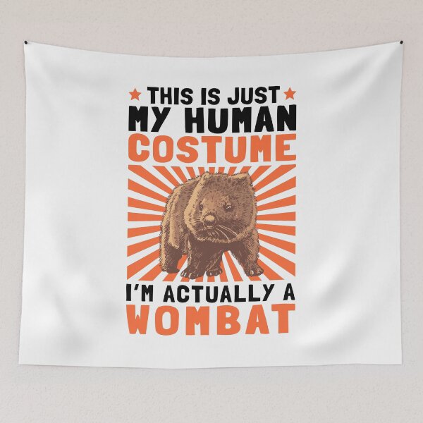 Item preview, Wombat costume marsupial australia travel gift designed and sold by madgrfx.