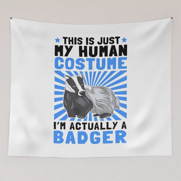 Item preview, Honey badger my costume badger marten gift designed and sold by madgrfx.