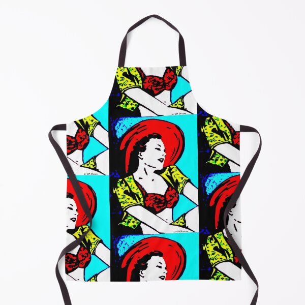 Item preview, Hilde woman girl Miss Wonder sun hat beach deckchair gift designed and sold by G-M-Designs.