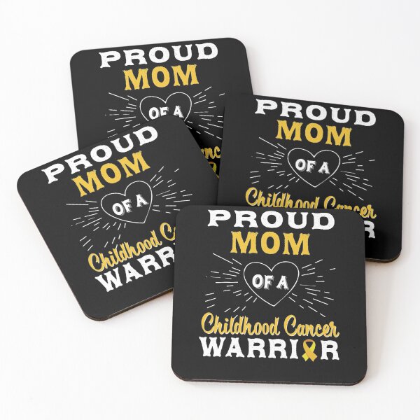 Item preview, Proud Mom Of A Childhood Cancer Warrior Awareness designed and sold by MargaretHagon.