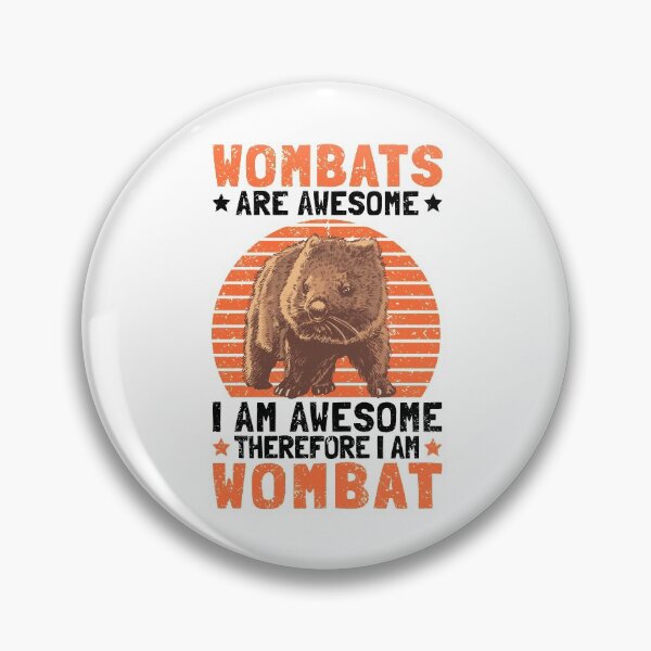 Item preview, Wombat is fantastic marsupial Australia trip designed and sold by madgrfx.