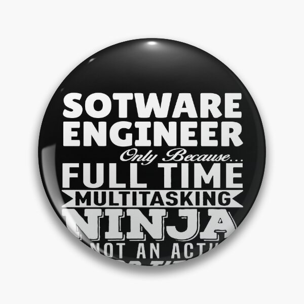 Item preview, Software Engineer Multitasking Ninja designed and sold by clickmostro.