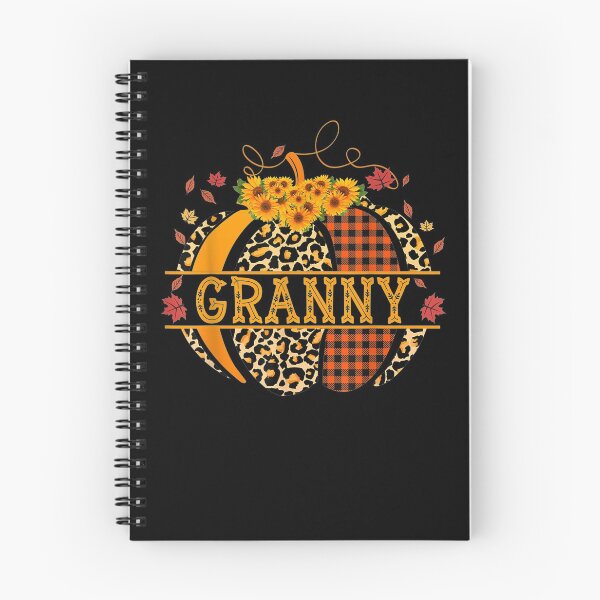 Item preview, Granny Pumpkin Leopard Print Sunflower Grandma Buffalo Plaid designed and sold by nancyholly.