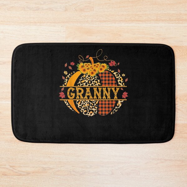 Item preview, Granny Pumpkin Leopard Print Sunflower Grandma Buffalo Plaid designed and sold by nancyholly.