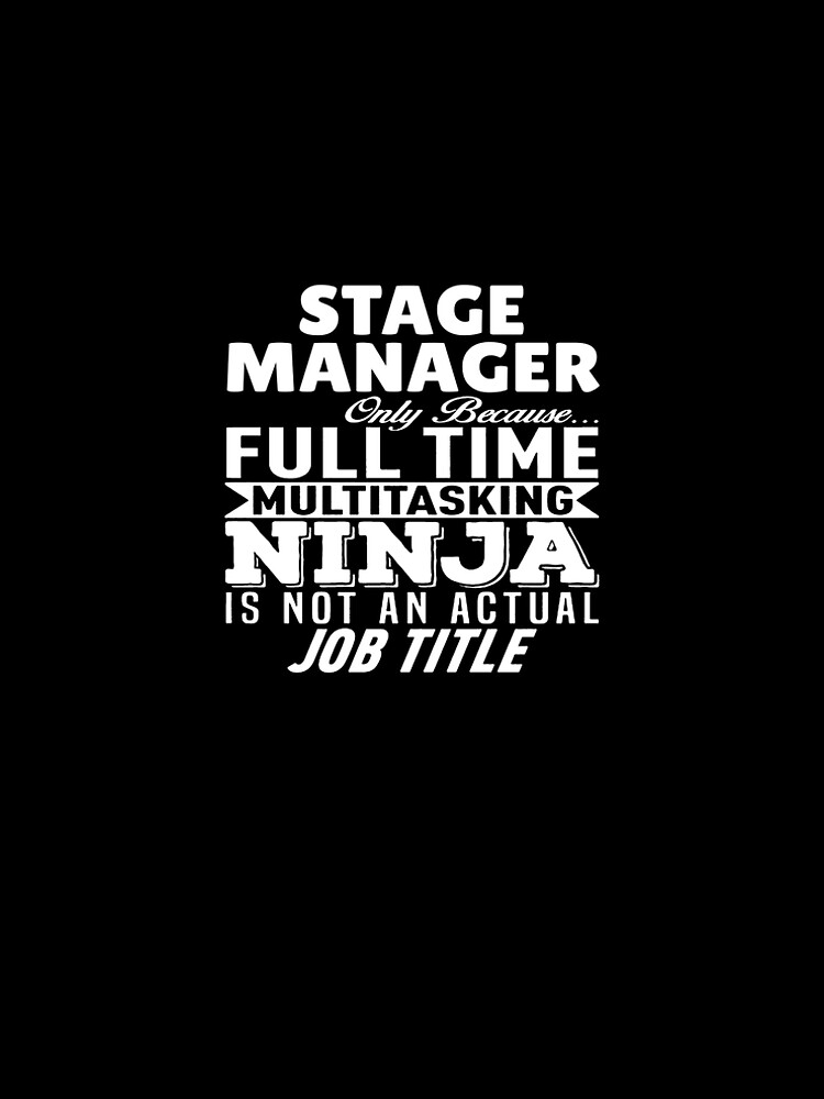 Aperçu 5 sur 5. Robe trapèze avec l'œuvre Stage Manager Multitasking Ninja créée et vendue par clickmostro.