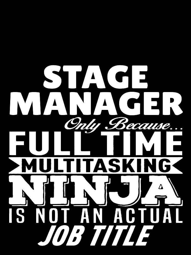 Thumbnail 3 of 3, Scarf, Stage Manager Multitasking Ninja designed and sold by clickmostro.