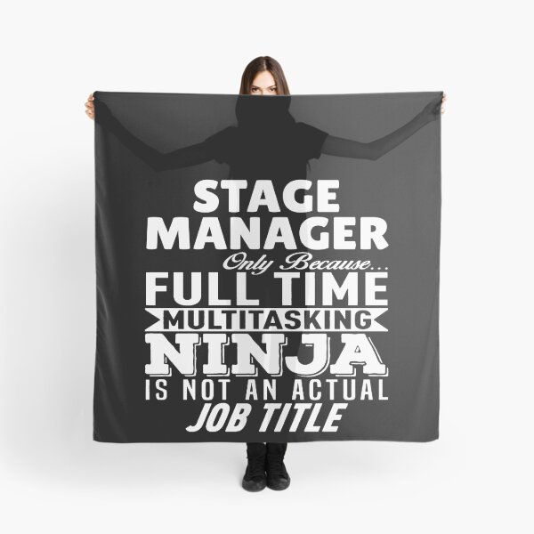 Item preview, Stage Manager Multitasking Ninja designed and sold by clickmostro.
