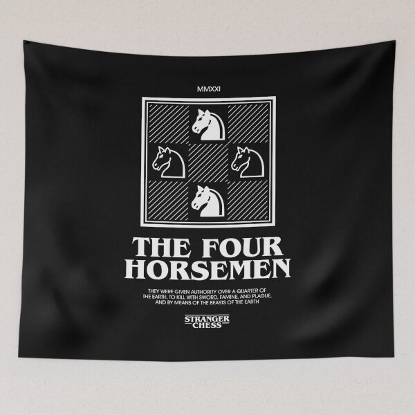 Item preview, Four Horsemen designed and sold by StrangerChess.