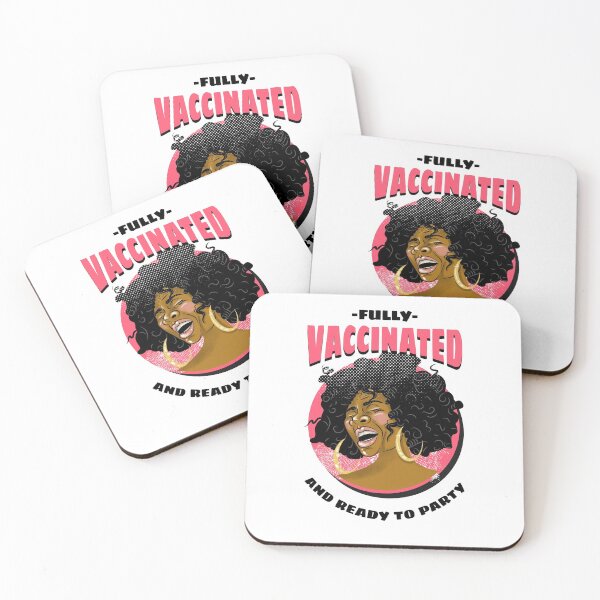 Item preview, Vaccinated And Ready To Party Retro Design designed and sold by MnEmzStudio.
