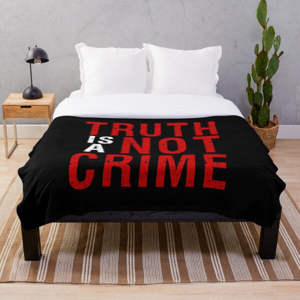 Item preview, Truth is Not a Crime designed and sold by likebakerdo.