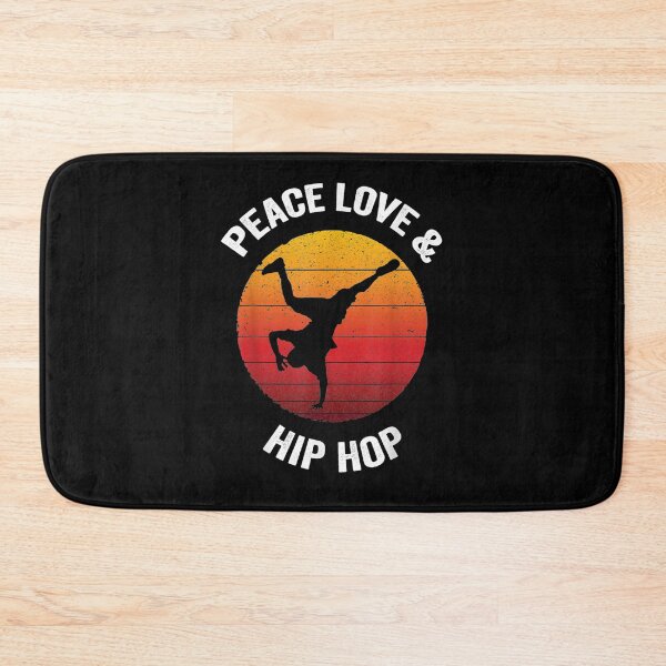 Item preview, Peace Love Hip Hop Vintage Old School 90s Rap Music designed and sold by patsa4.
