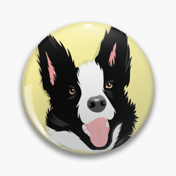 Item preview, Border Collie designed and sold by hanmadeart.