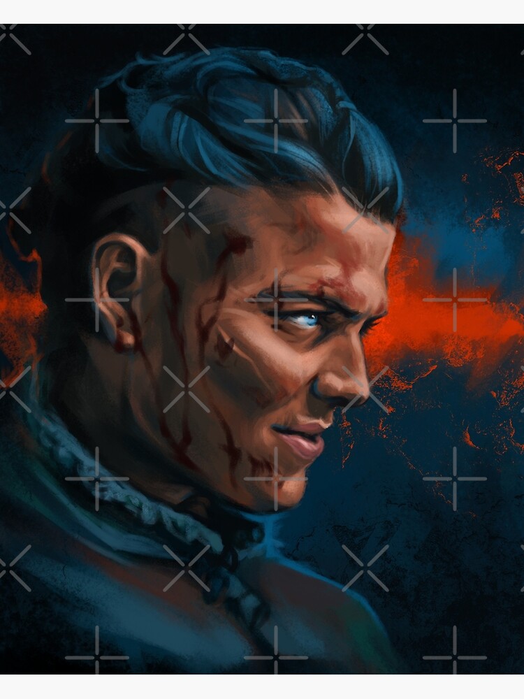 Ivar the Boneless Poster by Garik Asatryan