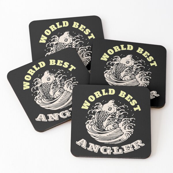 Item preview, World Best Angler designed and sold by mewsis.