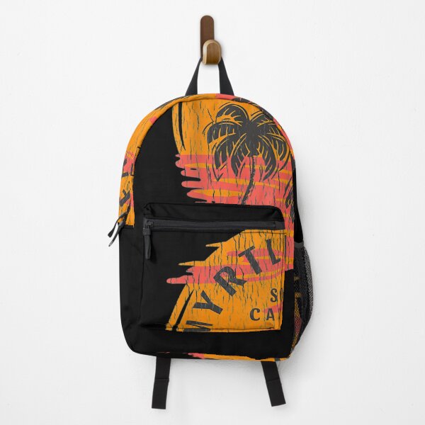 Item preview, Retro Myrtle Beach South Carolina Palm Trees Sunset Skull designed and sold by patsa4.