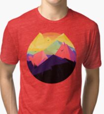 Oh the mountains Tri-blend T-Shirt