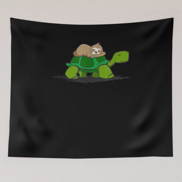 Item preview, Speed Is Relative Sloth Turtle designed and sold by patsa4.