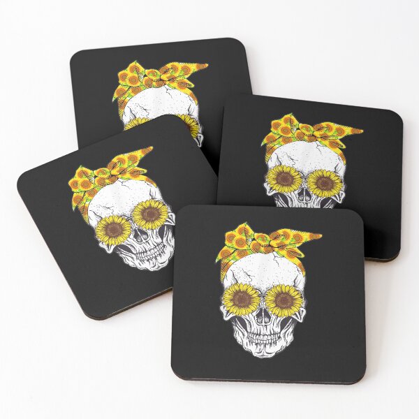 Item preview, Skull Sunflower T Shiirt designed and sold by nancyholly.