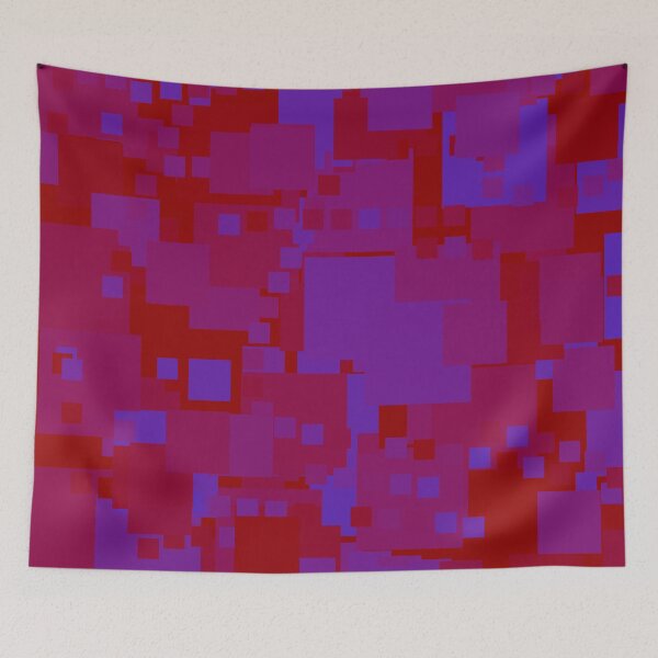Item preview, blue on red designed and sold by dnparker.