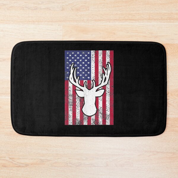 Item preview, Bow Deer Hunting American Flag Bow Hunting designed and sold by nancyholly.