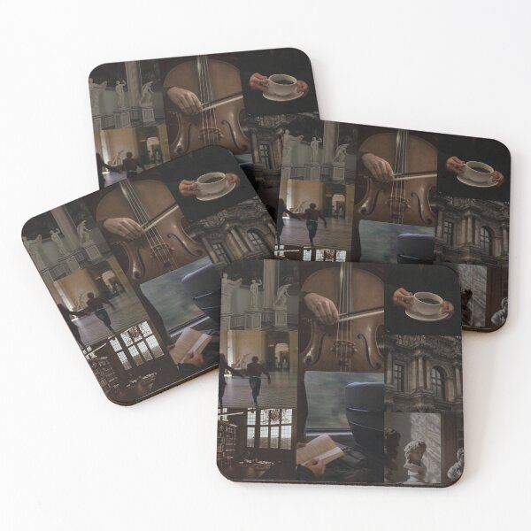 Item preview, dark academia aesthetic collage designed and sold by HanneBradley.