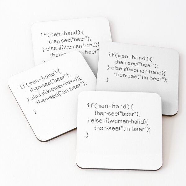 Item preview, Men and women with beer in css style. designed and sold by Westorm.