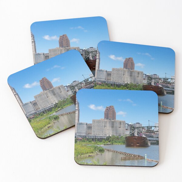 Item preview, Cleveland and the Cuyahoga River designed and sold by StonePhotos.