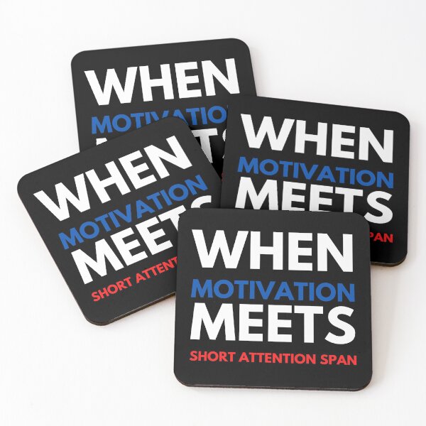 Item preview, When Motivation Meets Short Attention Span designed and sold by Voyshop.