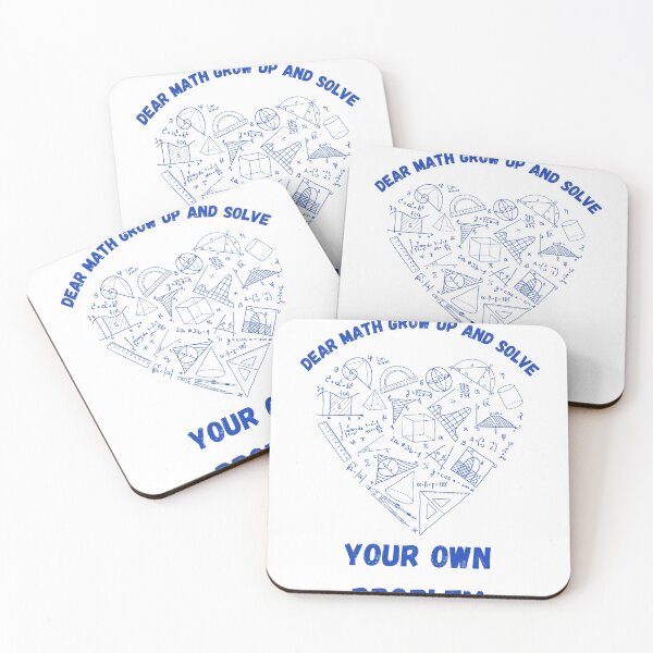 Item preview, Dear math grow up and solve your own problem designed and sold by EagleArtist12.