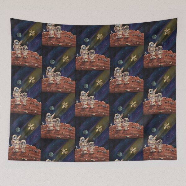 Item preview, Blue and Homer on the lost planet designed and sold by Markine.