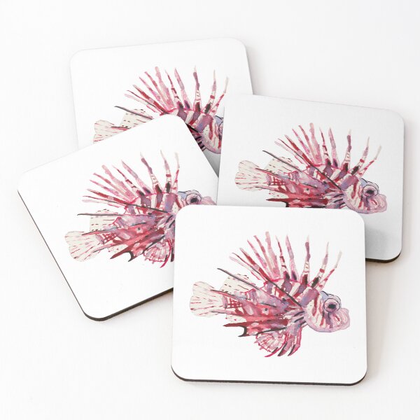 Item preview, Lionfish Watercolor designed and sold by katepadillaART.