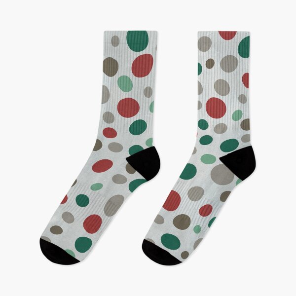 Item preview, Multi-color random dots on light gray background designed and sold by BLMcreations.