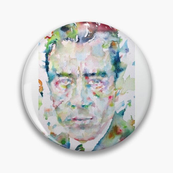 Item preview, ALBERT CAMUS - watercolor portrait .2 designed and sold by lautir.