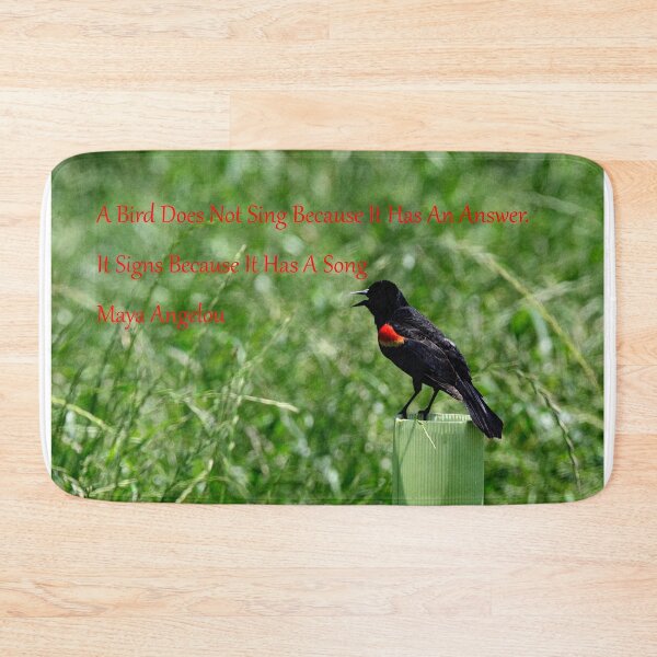 Item preview, A Red-Winged Blackbird Sings designed and sold by LisaWootenPhoto.
