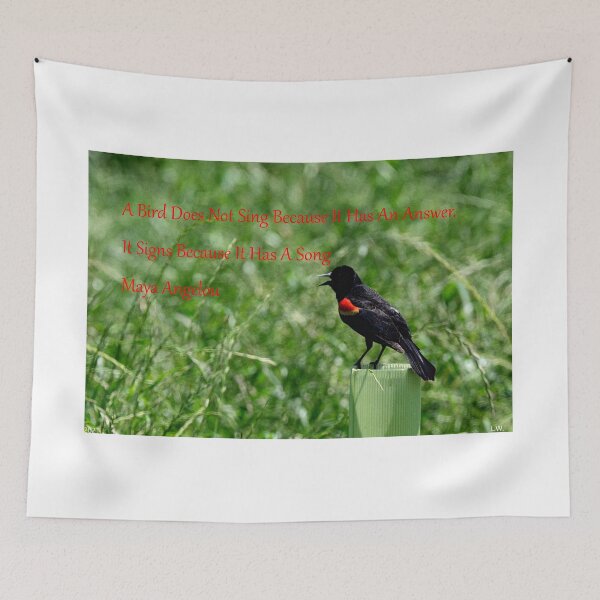 Item preview, A Red-Winged Blackbird Sings designed and sold by LisaWootenPhoto.