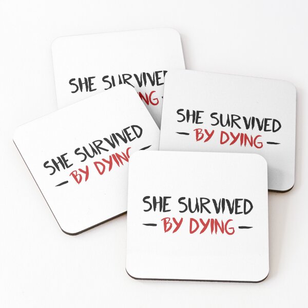 Item preview, Fear Street Quote - She Survived By Dying designed and sold by ClaudiaGrosso.