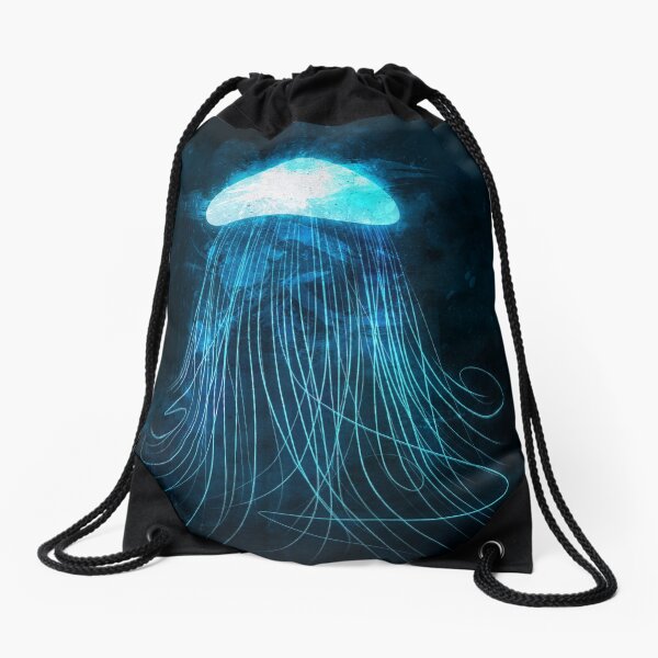 Jellyfish Drawstring Bag
