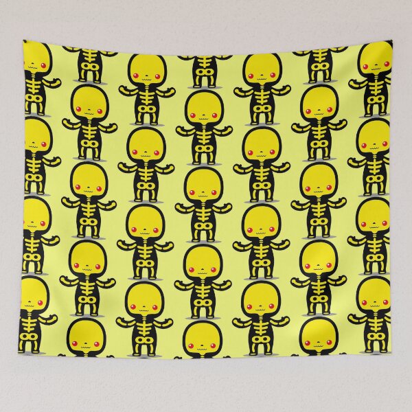Item preview, Skeleton Kawaii style little Skeleton boy designed and sold by Markine.