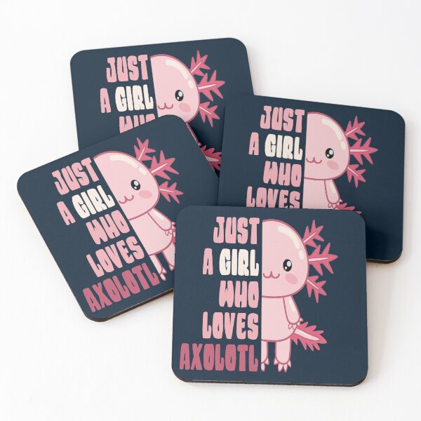 Item preview, Just A Girl Who Loves Axolotls designed and sold by samah82.