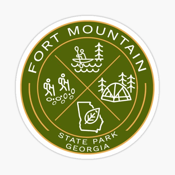 Item preview, Fort Mountain State Park Heraldic Logo designed and sold by VanyaKar.