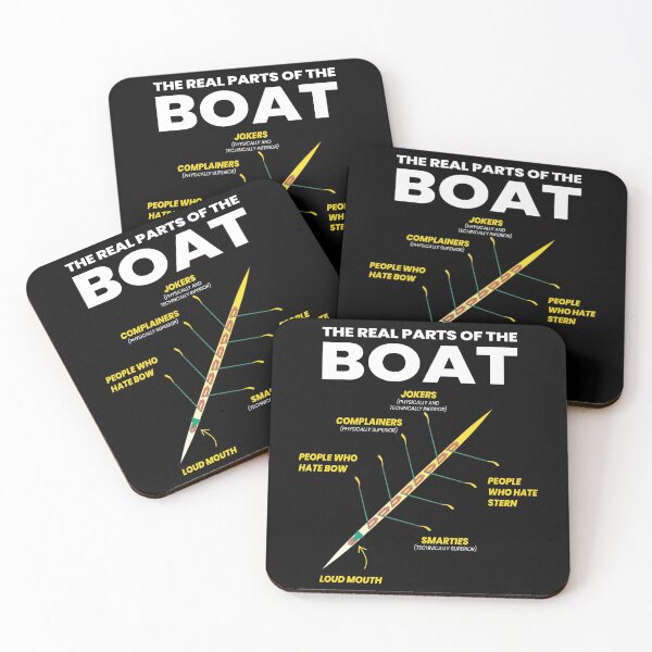 Item preview, The Real Parts Of The Boat Oarsman Rower designed and sold by MooonTees.