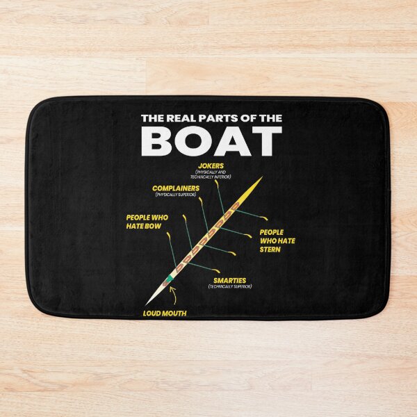 Item preview, The Real Parts Of The Boat Oarsman Rower designed and sold by MooonTees.