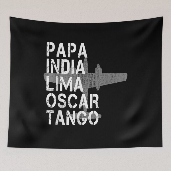 Item preview, Pilot Spelled Phonetic Alphabet P I L O T Aviation Plane designed and sold by patsa4.