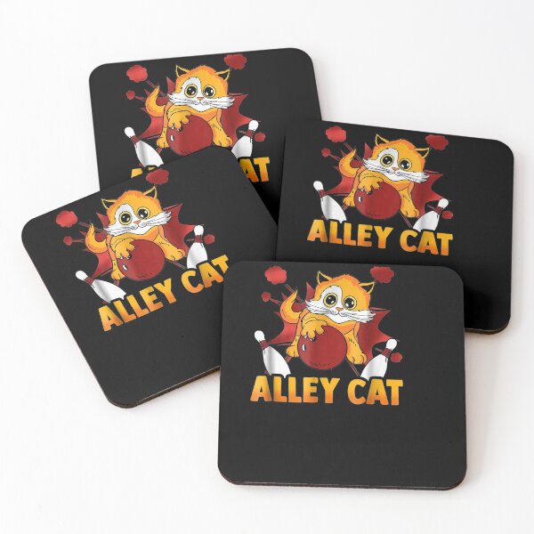 Artikelvorschau, Retro Bowling Team Alley Cat Graphic Bowl entworfen und verkauft von nancyholly.