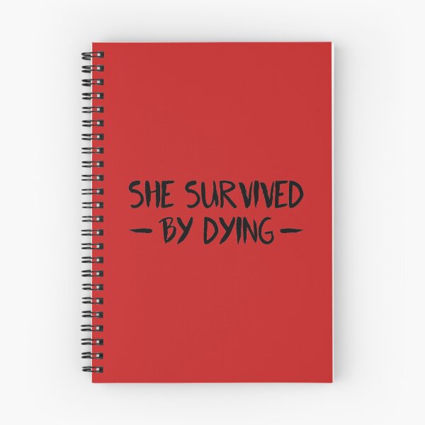 Item preview, Fear Street Quote - She Survived By Dying designed and sold by ClaudiaGrosso.