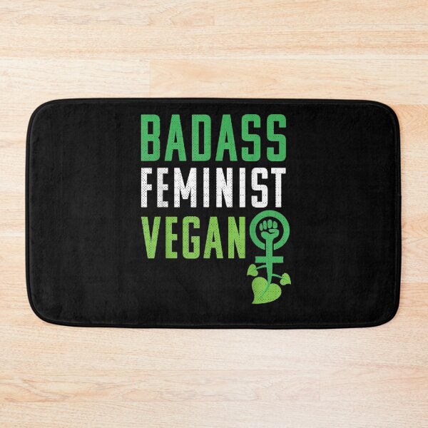 Item preview, Vegan Feminist Badass Feminist Vegan designed and sold by nancyholly.