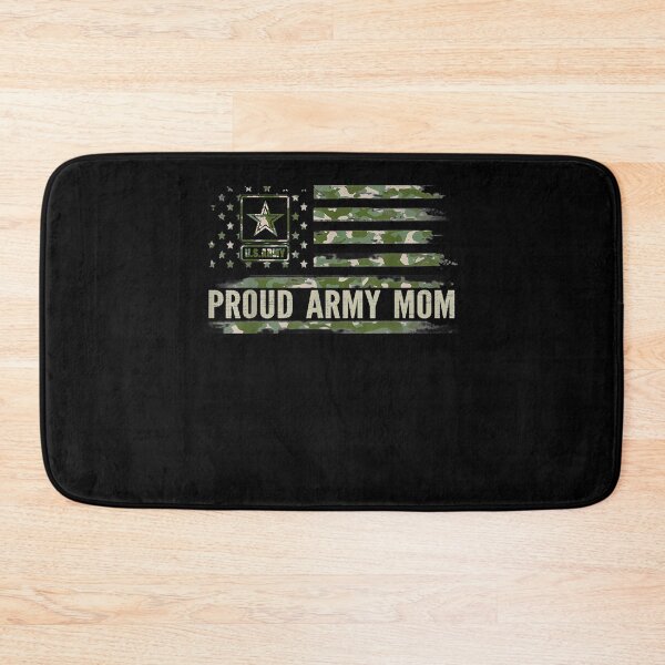 Artikelvorschau, Vintage Proud Army Mom Camo American Flag Veteranengeschenk entworfen und verkauft von patsa4.