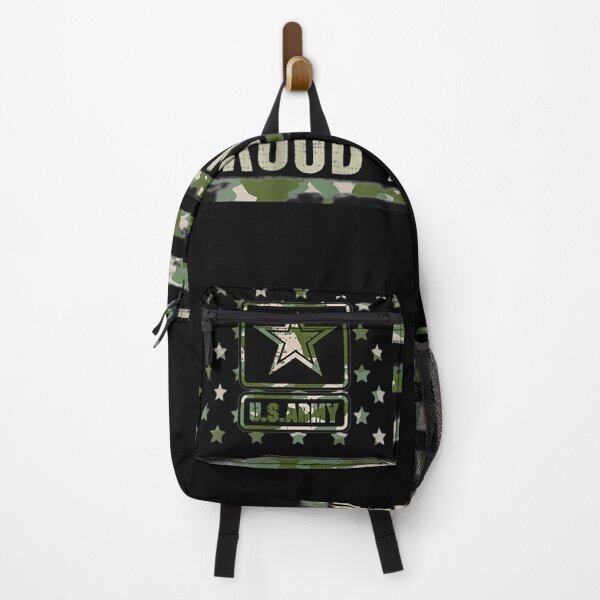 Artikelvorschau, Vintage Proud Army Mom Camo American Flag Veteranengeschenk entworfen und verkauft von patsa4.